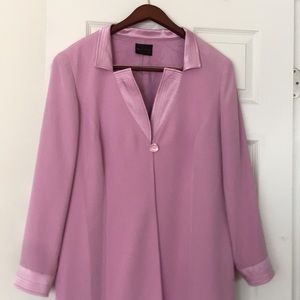 Frank Usher Pink Long Jacket